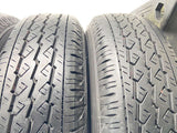 ブリヂストン V600 165R13 6PR /トヨタ純正 5.0J+ 100-4穴 4本