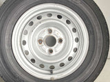 トーヨータイヤ V-02e 165R13 6PR /トヨタ純正 5.0J+ 100-4穴 4本