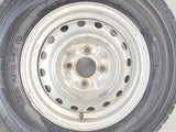 ダンロップ VAN01 165R13 6PR /日産純正 5.0J+ 100-4穴 4本