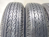 ブリヂストン V600 165R13 6PR /日産純正 5.0J+ 100-4穴 4本