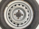ブリヂストン V600 165R13 6PR /トヨタ純正 5.0J+ 100-4穴 4本