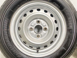 ブリヂストン V600 165R13 6PR /トヨタ純正 5.0J+ 100-4穴 4本
