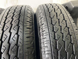 ブリヂストン V600 165R13 6PR /トヨタ純正 5.0J+ 100-4穴 4本