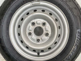 ヨコハマ ブルーアースVAN RY55 165/80R13 94/93N LT /ダイハツ純正 5.0J+ 114.3-5穴 4本