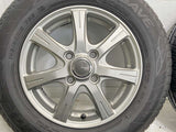 ダンロップ エナセーブ EC204 145/80R13 /ヨコハマ ミルアス 4.0J+42 100-4穴 4本