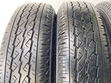 ブリヂストン V600 165R13 6PR /トヨタ純正 5.0J+ 100-4穴 4本