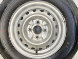 ブリヂストン RD-613 165R13 6PR /日産純正 5.0J+ 100-4穴 4本