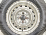ブリヂストン V600 165R13 6PR /日産純正 5.0J+ 100-4穴 4本