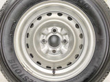 ブリヂストン V600 165R13 6PR /日産純正 5.0J+ 100-4穴 4本