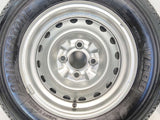 ブリヂストン V600 165R13 6PR /日産純正 5.0J+ 100-4穴 4本