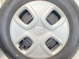 ブリヂストン ネクストリー 145/80R13 /スズキ純正 4.0J+ 100-4穴 4本