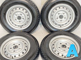 ブリヂストン V600 165R13 8PR /ダイハツ純正 5.0J+ 114.3-5穴 4本