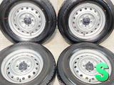 ブリヂストン RD-613 STEEL 165/80R13 90/88LT /日産純正 5.0J+ 100-4穴 4本
