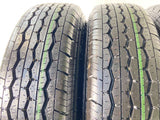 ブリヂストン RD-613 STEEL 165/80R13 90/88LT /日産純正 5.0J+ 100-4穴 4本