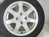 トーヨータイヤ トランパス Luk 155/65R14 /ダイハツ純正 4.5J+45 100-4穴 4本