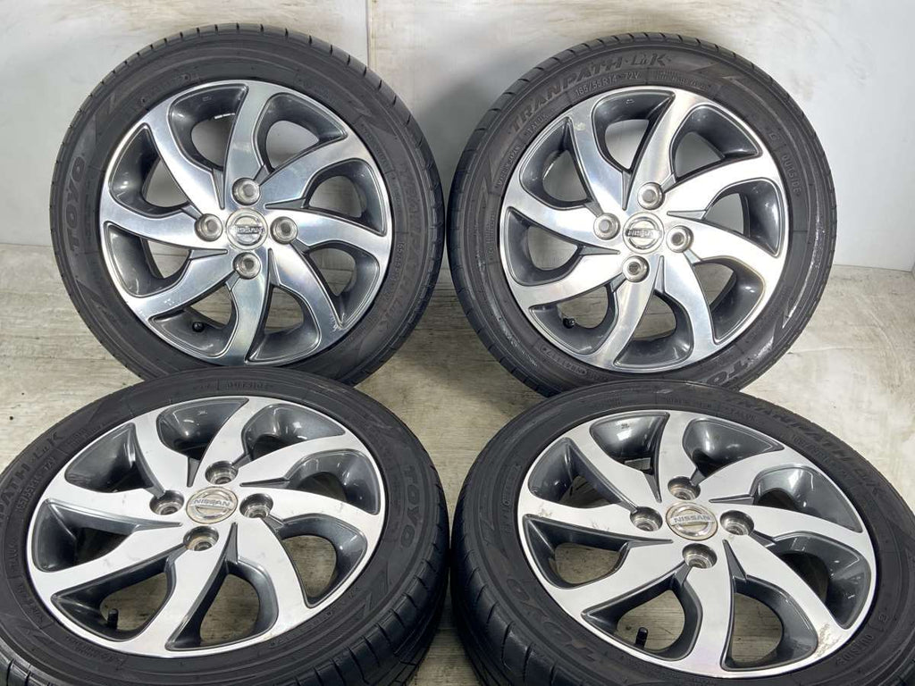 トーヨータイヤ トランパス Luk 165/55R14 /日産純正 4.5J+50 トーヨータイヤ トランパス Luk 165/55R14 /日産純正 4.5J+50