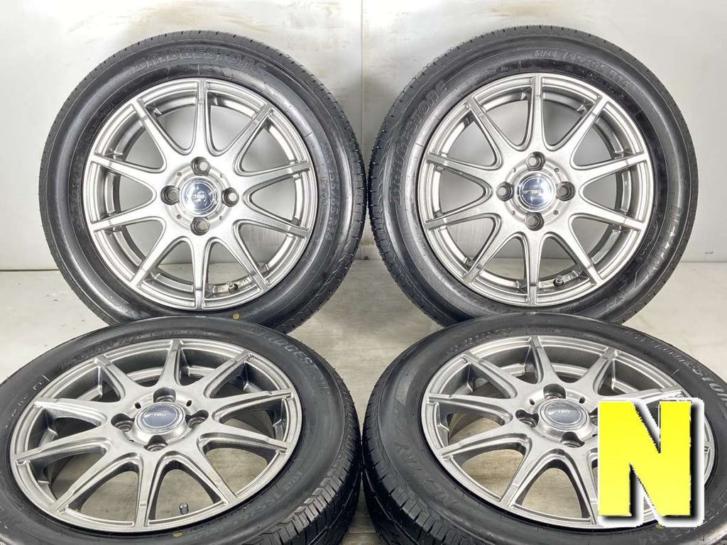 ブリヂストン ネクストリー 155/65R14 / TIRO 4.5J+45 100-4穴 4本