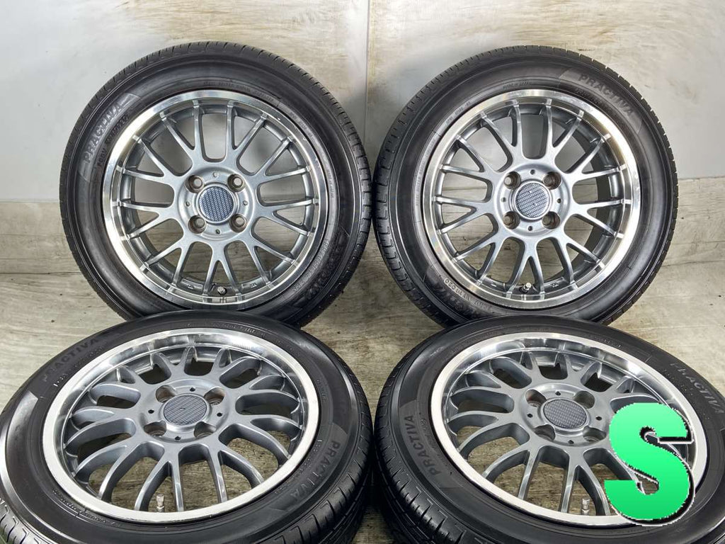 イエローハット　PRACTIVA 155/65R14 /　 FUTEX-6 5.5J+38 100-4穴 4本