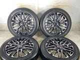 ヨコハマ ブルーアース 155/65R14 /WEDS レオニスSK 4.5J+45 100-4穴 4本