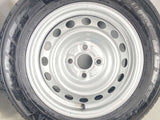 ヨコハマ ブルーアース バン RY55 155/80R14 88/86N LT /トヨタ純正 5.0J+ 100-4穴 4本