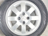 オートバックス Maxrun Efficia 175/65R14 /三菱純正 5.5J+46 100-4穴 4本