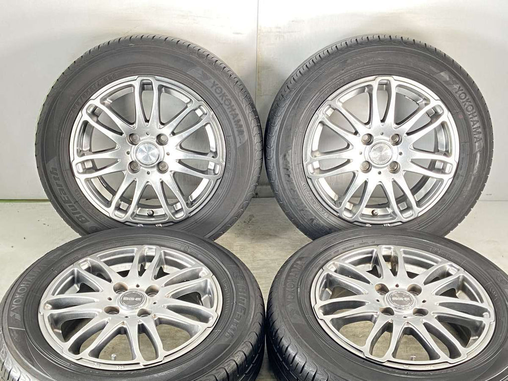 ヨコハマ ブルーアース 175/65R14 / SG-E 5.5J+47 100-4穴 4本