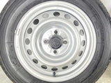 ブリヂストン V600 155/80R14 88/86N LT /トヨタ純正 5.0J+ 100-4穴 4本