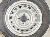 ブリヂストン V600 155/80R14 88/86N LT /トヨタ純正 5.0J+ 100-4穴 4本