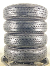 ブリヂストン V600 165/80R14 91/90N LT /日産純正 5.0J+ 100-4穴 4本