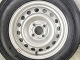 ブリヂストン V600 165/80R14 91/90N LT /日産純正 5.0J+ 100-4穴 4本