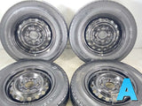 ブリヂストン エコピアR710 165/80R14 97/95N LT /日産純正 5.0J+ 114.3-4穴 4本