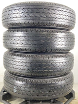 ブリヂストン V600 165/80R14 91/90N LT /日産純正 5.0J+ 114.3-4穴 4本
