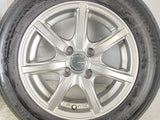 ブリヂストン ネクストリー 165/70R14 / MiLLous 5.5J+40 100-4穴 4本