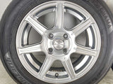 ヨコハマ ブルーアース 175/65R14 / LEBEN 5.5J+45 100-4穴 4本