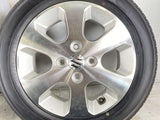 ヨコハマ ブルーアース 155/65R14 /スズキ純正 4.5J+50 100-4穴 4本