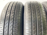 ヨコハマ ブルーアース 165/70R14 / マナレイ 5.5J+45 100-4穴 4本