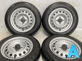 ブリヂストン V600 155/80R14 88/86N LT /トヨタ純正 5.0J+ 100-4穴 4本
