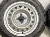 ブリヂストン V600 155/80R14 88/86N LT /トヨタ純正 5.0J+ 100-4穴 4本