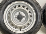 ブリヂストン V600 155/80R14 88/86N LT /トヨタ純正 5.0J+ 100-4穴 4本