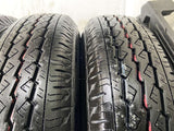 ブリヂストン V600 155/80R14 88/86N LT /トヨタ純正 5.0J+ 100-4穴 4本