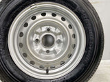 ブリヂストン V600 165/80R14 97/95N LT /日産純正 5.0J+ 114.3-4穴 4本
