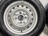 ブリヂストン V600 165/80R14 97/95N LT /日産純正 5.0J+ 114.3-4穴 4本
