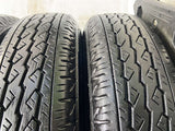 ブリヂストン V600 155/80R14 88/86N LT /トヨタ純正 5.0J+ 100-4穴 4本