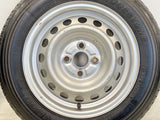 ブリヂストン V600 155/80R14 88/86 /トヨタ純正 5.0J+ 100-4穴 4本