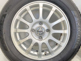 ヨコハマ エコス ES31 175/70R14 /日産純正 5.5J+40 100-4穴 4本
