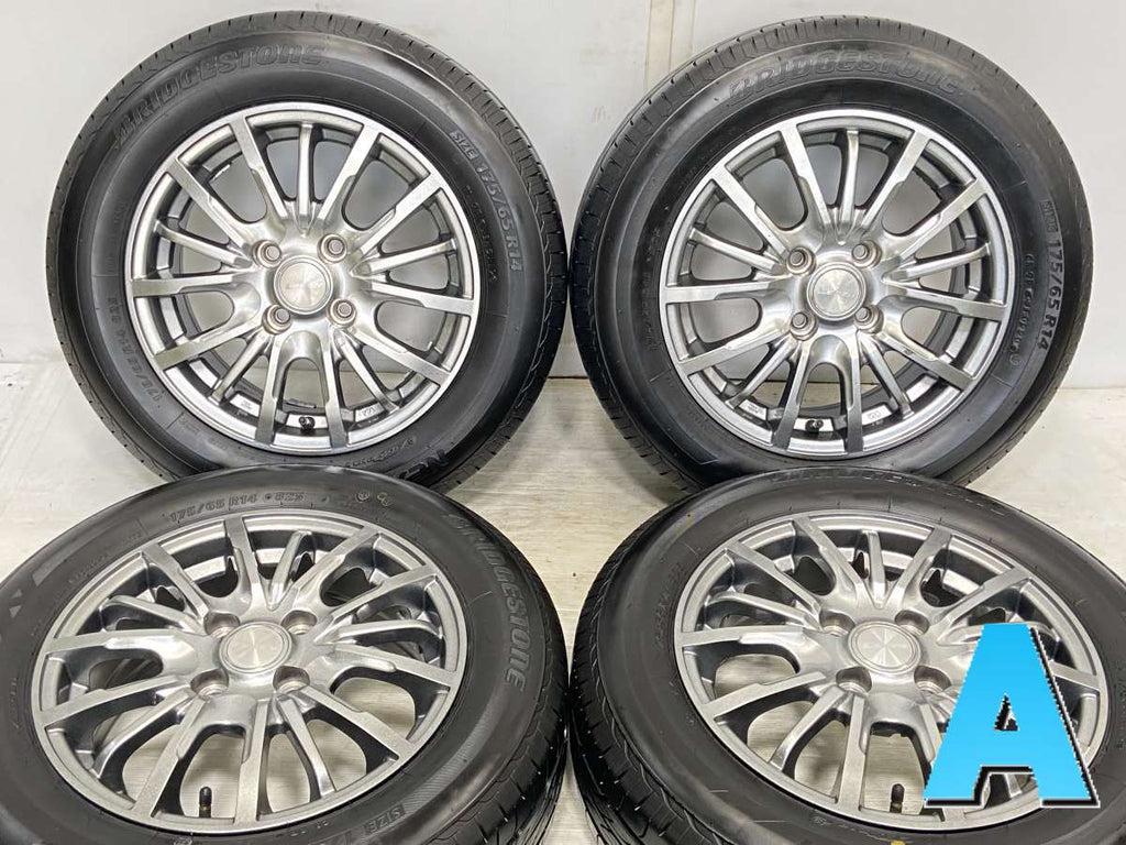 ブリヂストン ネクストリー 175/65R14 / LEBEN 5.5J+43 100-4穴 4本 