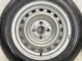 ブリヂストン V600 155/80R14 88/86N LT /トヨタ純正 5.0J+ 100-4穴 4本