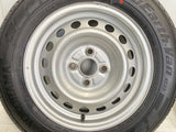 ヨコハマ ブルーアースVAN RY55 155/80R14 88/86N LT /トヨタ純正 5.0J+ 100-4穴 4本