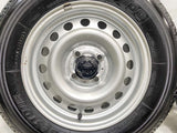 ブリヂストン V600 165R14 6PR /日産純正 5.0J+ 100-4穴 4本
