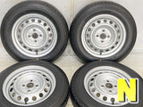 ブリヂストン V600 155/80R14 88/86N LT / トヨタ 5.0J+ 100-4穴 4本